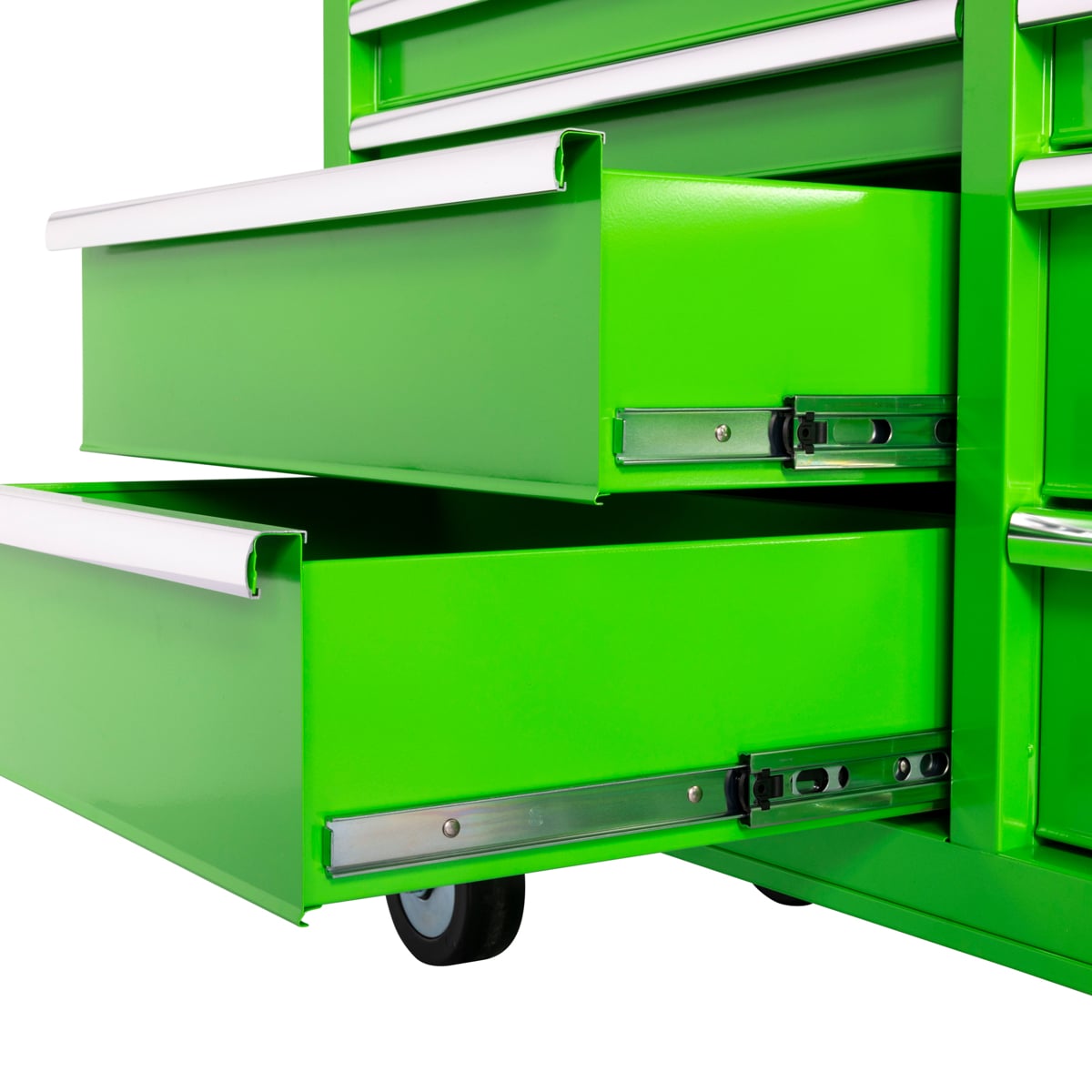 SGS 42in 11 Drawer Professional Roller Tool Cabinet | Green
